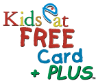 Kids Eat Free Card Eat and Play and Shop
